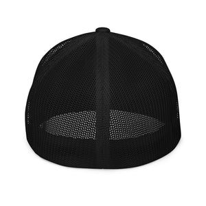 Closed-back trucker cap - White Lettering