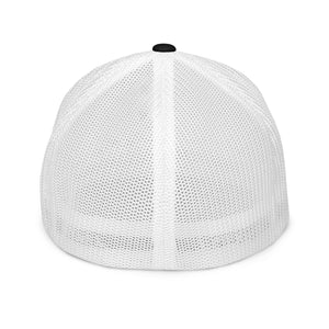 Closed-back trucker cap - White Lettering