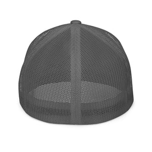 Closed-back trucker cap - White Lettering