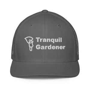 Closed-back trucker cap - White Lettering