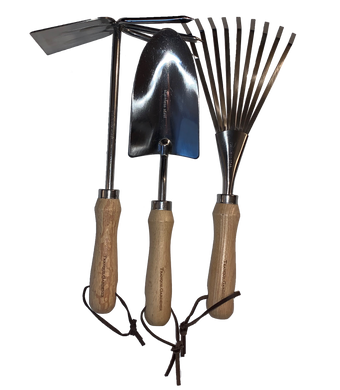 Set of Three Essential Garden Hand Tools **Great Deal**